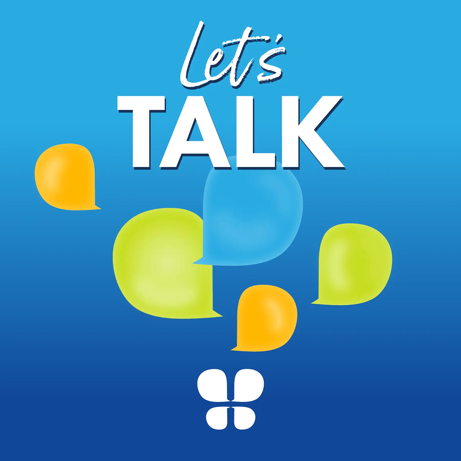 Butterfly Foundation: Let’s Talk podcast cover art.